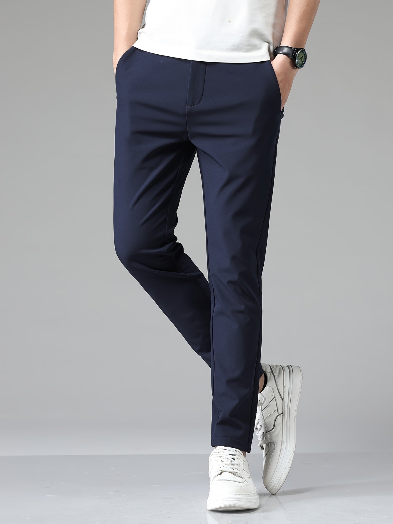 Burak | Spodnie Slim Business