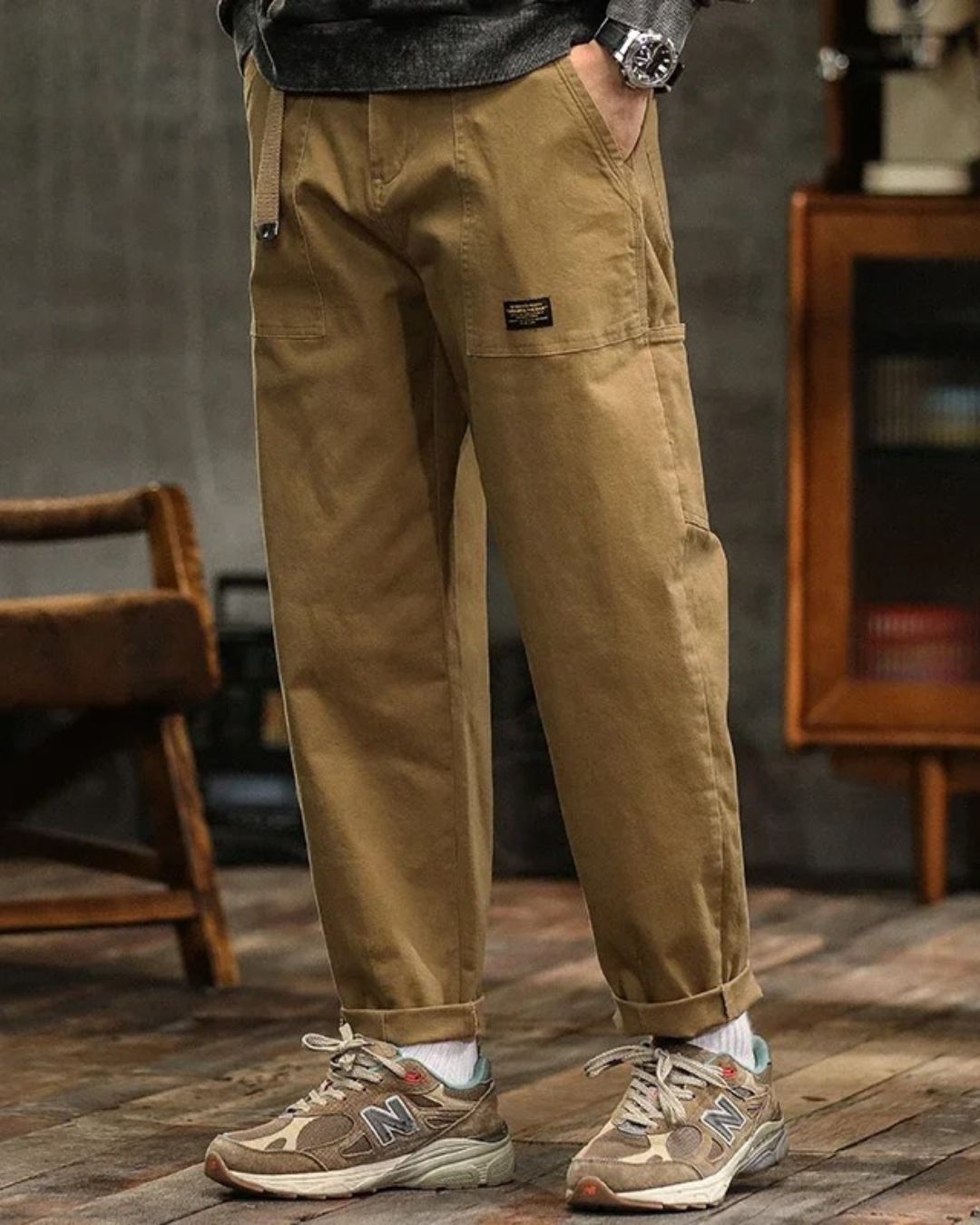 KAMIL | Spodnie Cargo