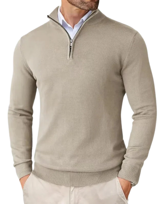 Piotr | Sweter Zip