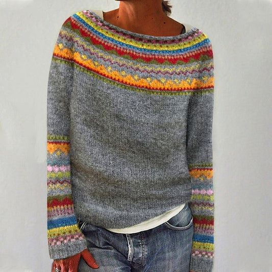 Emily™ - Przytulny Retro Sweter