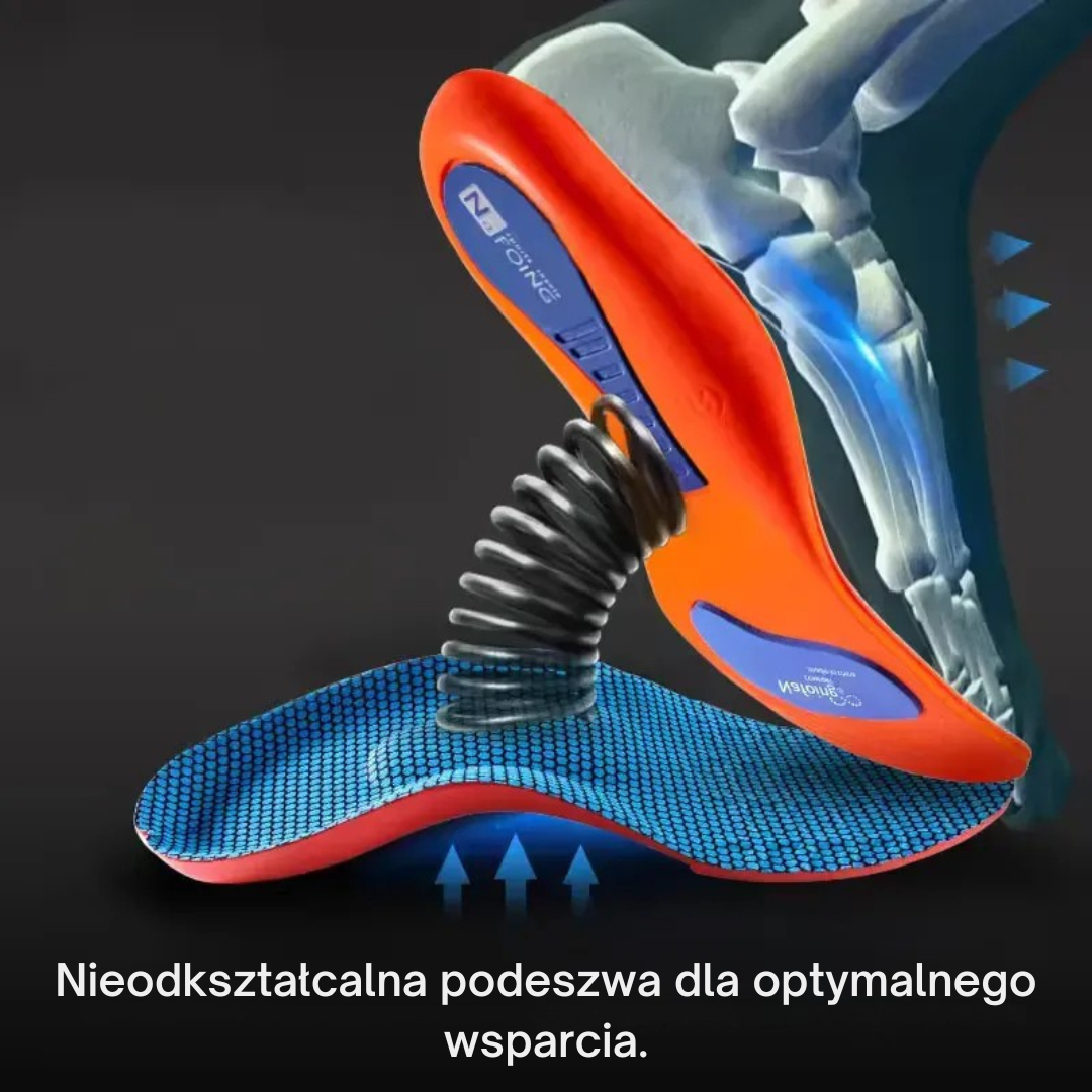 Zestaw wkładek ortopedycznych wspierających"