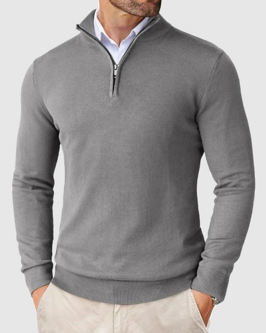 Piotr | Sweter Zip