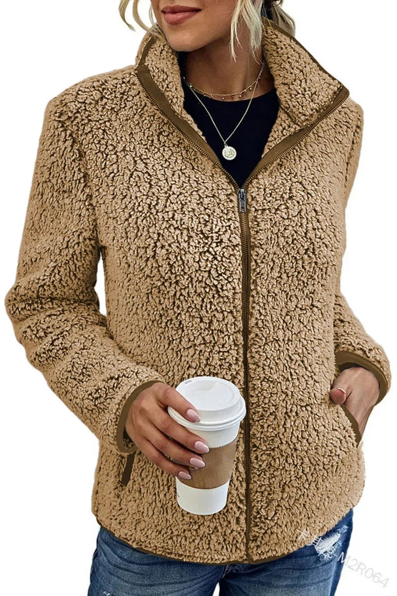 Sofia | Elegancka kurtka polarowa w stylu casual