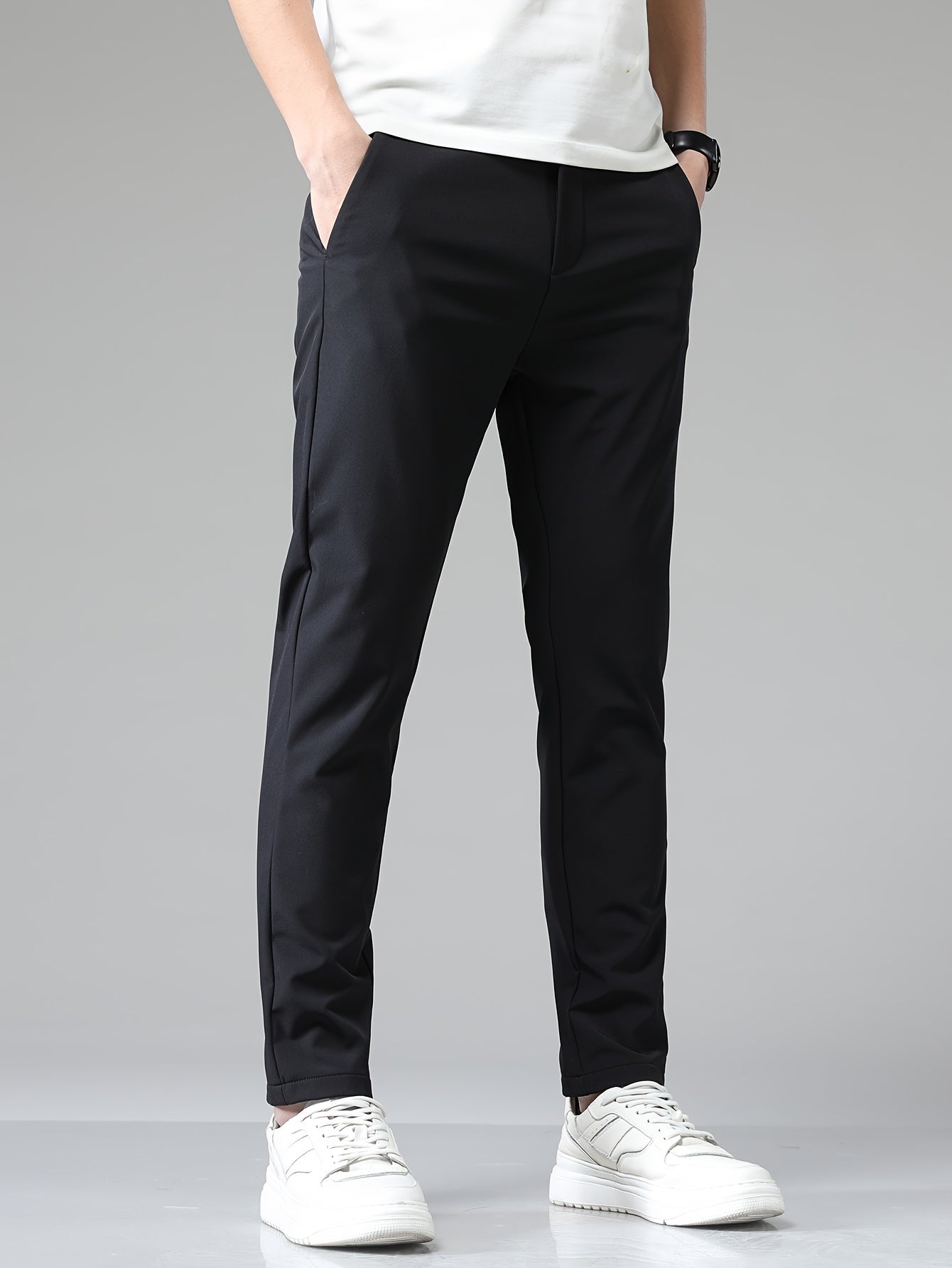 Burak | Spodnie Slim Business