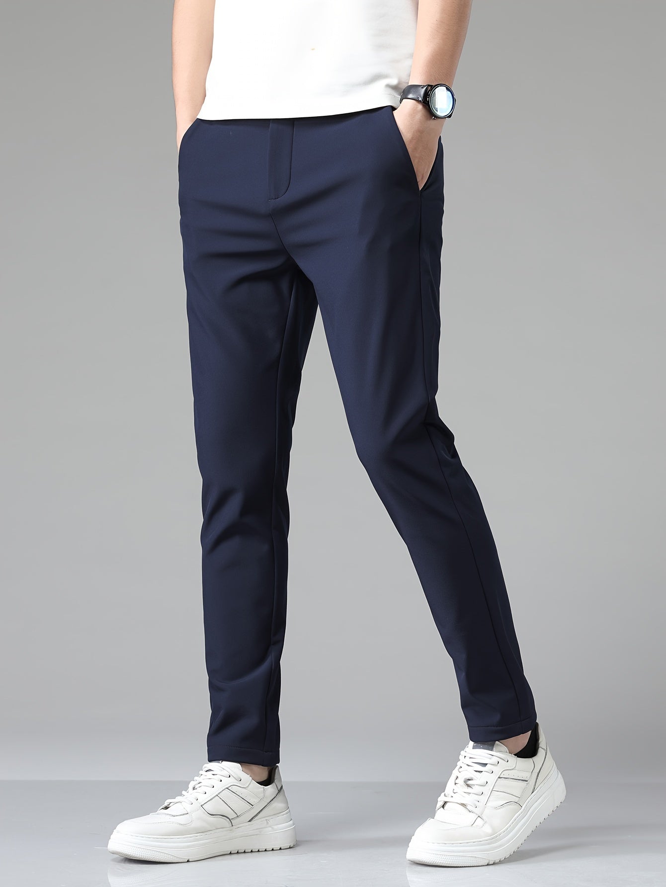 Burak | Spodnie Slim Business