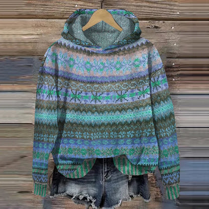 Anja™ - Przytulny etniczny sweter