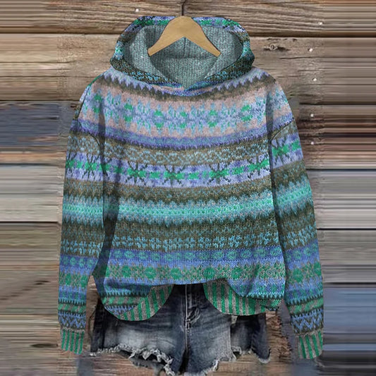 Anja™ - Przytulny etniczny sweter