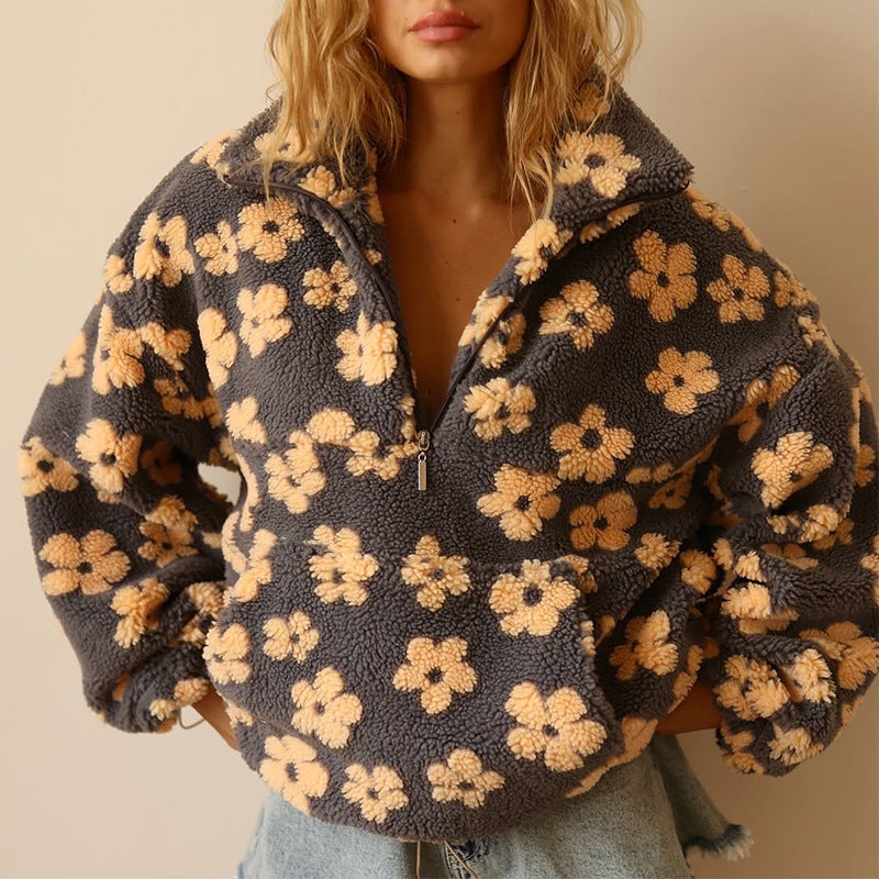 Daisy | Sweter Polarowy Bloom