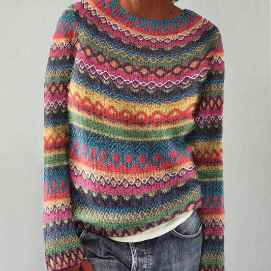 Emma™ - Przytulny Retro Sweter