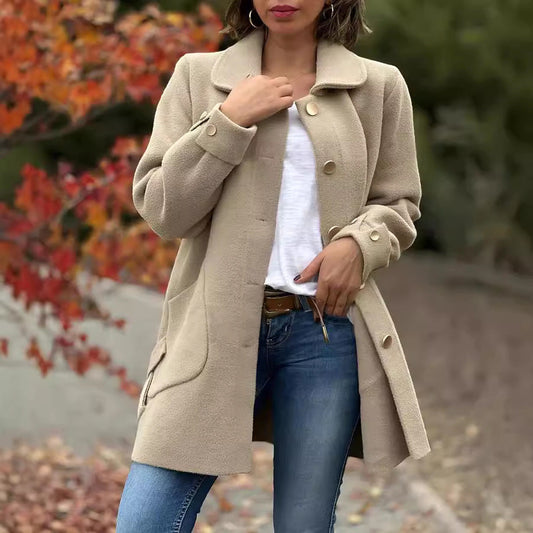 Natalia | Klasyczny oversize płaszcz