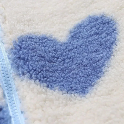 Katharina | Odwracalna kurtka z motywem serca