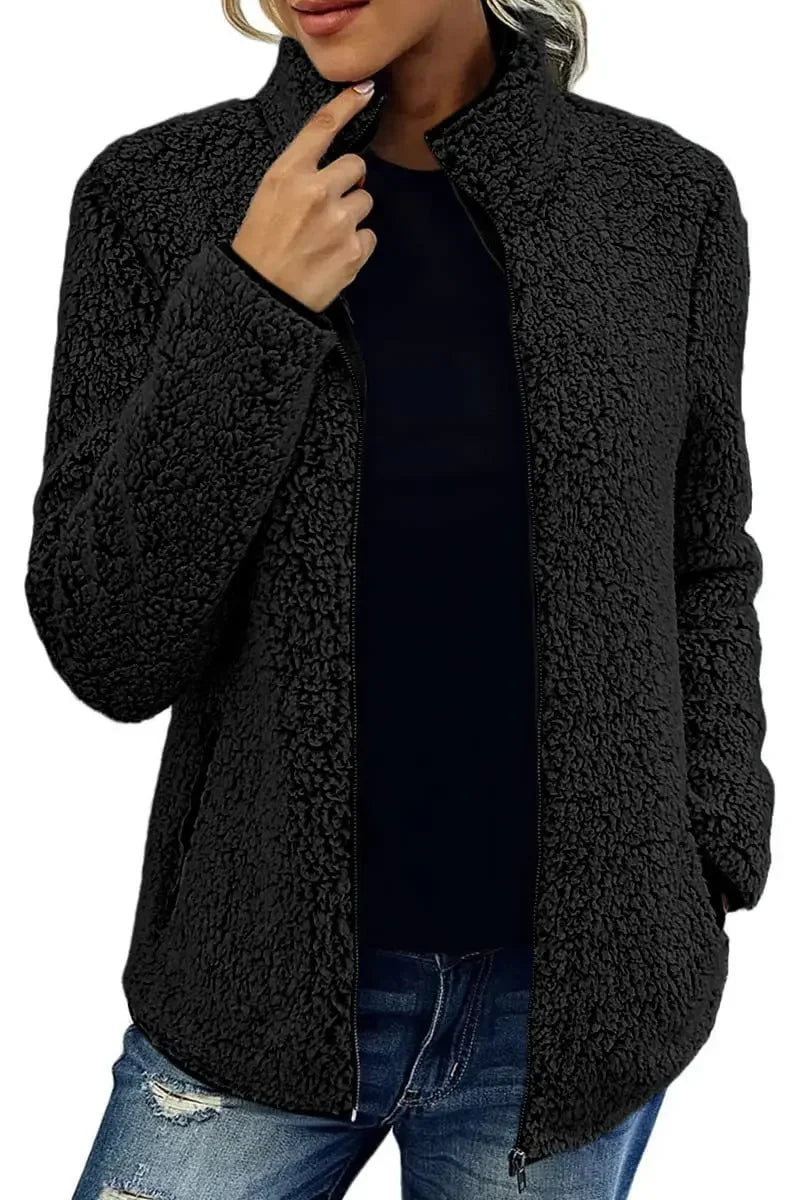 Sofia | Elegancka kurtka polarowa w stylu casual