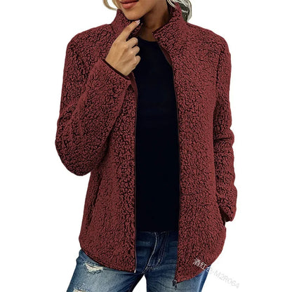 Sofia | Elegancka kurtka polarowa w stylu casual