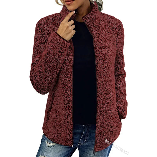 Sofia | Elegancka kurtka polarowa w stylu casual