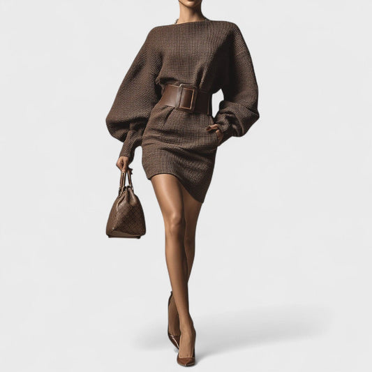 Cléa | Krótkie dzianinowe sukienki