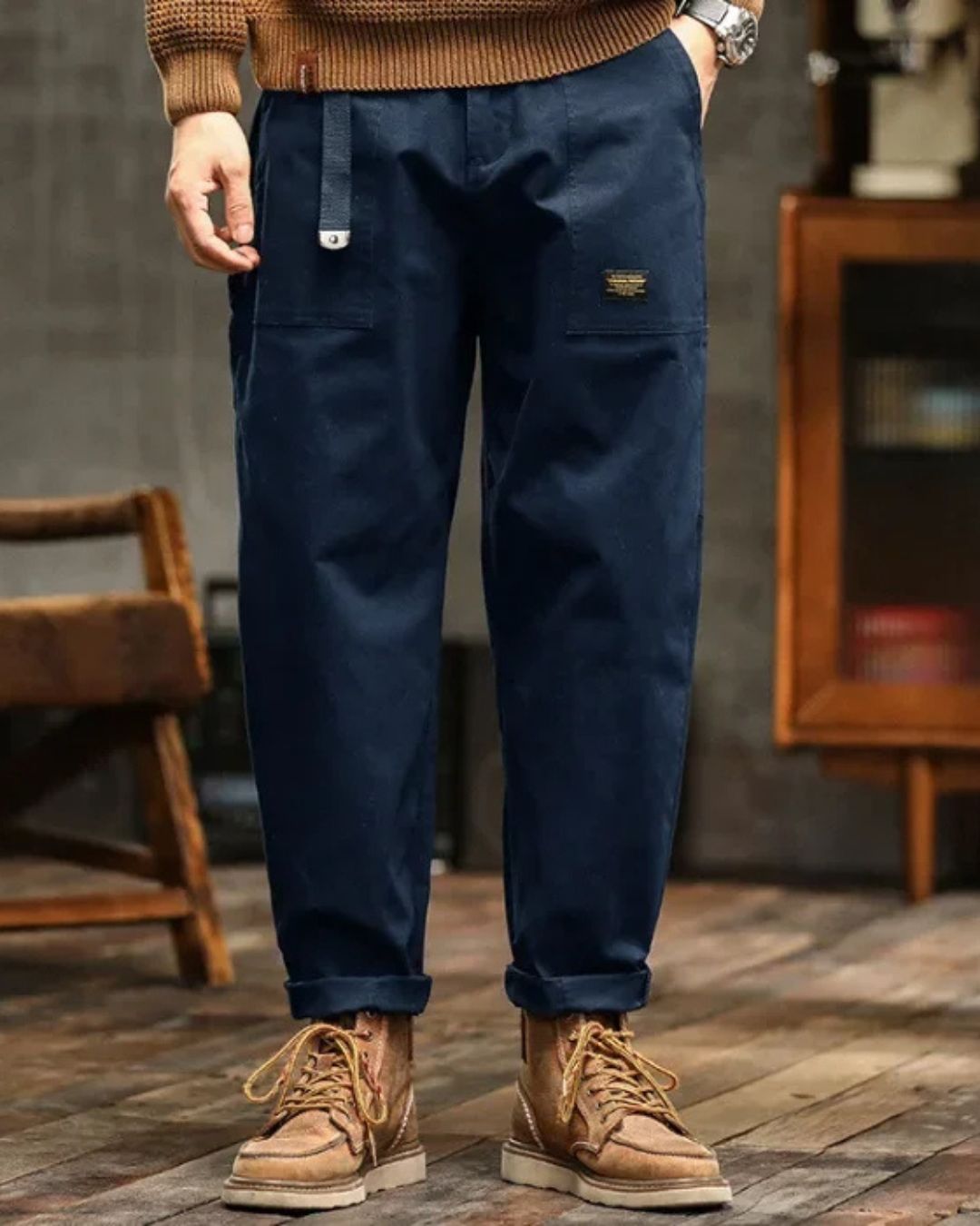 KAMIL | Spodnie Cargo