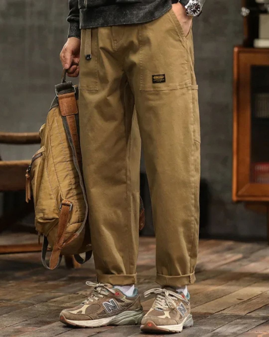 KAMIL | Spodnie Cargo