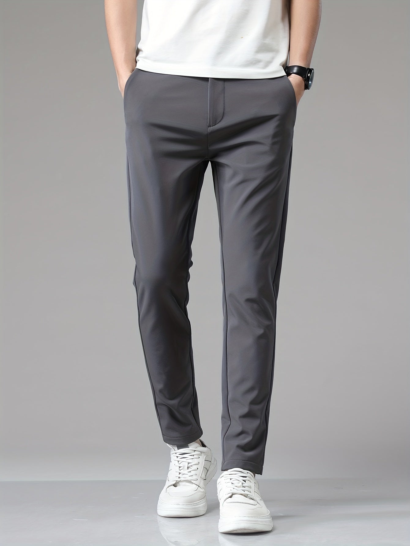 Burak | Spodnie Slim Business
