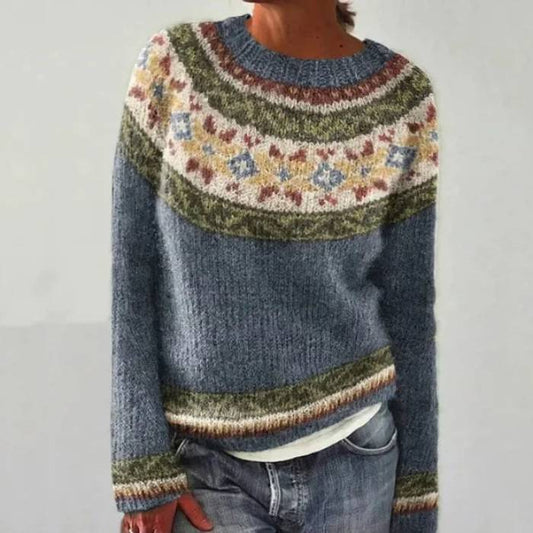 Ella™ - Stylowy Retro Sweter